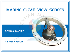 WS-CR Marine Clear View Screen