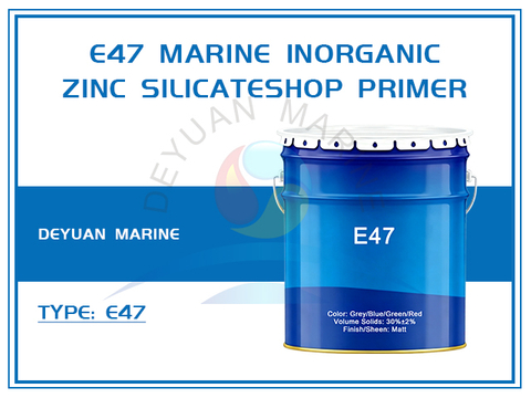 E47 Marine Inorganic Zinc Silicate Shop Primer
