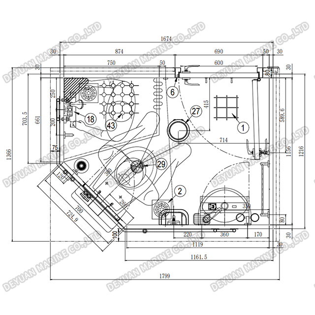 Marine Wet Sanitary Unit T3 Type