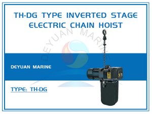 TH-DG Type Inverted Stage Electric Chain Hoist