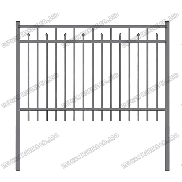 Strong And Durable Aluminum Fence 