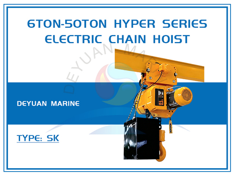 6Ton-50Ton Hyper Series Electric Chain Hoist