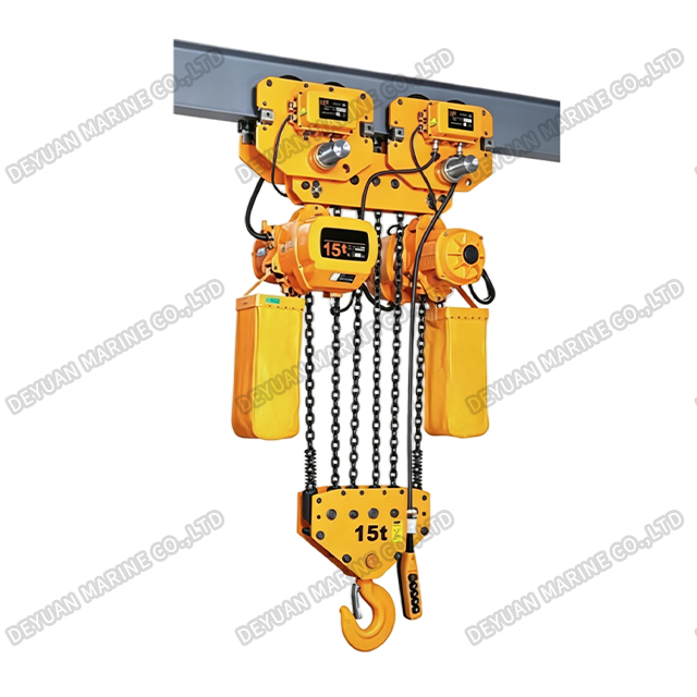 15t Electric Trolley Type Chain Hoist 