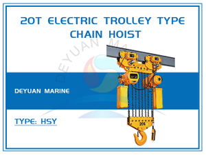 20t Electric Trolley Type Chain Hoist