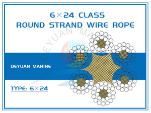 6×24 Class Round Strand Wire Rope