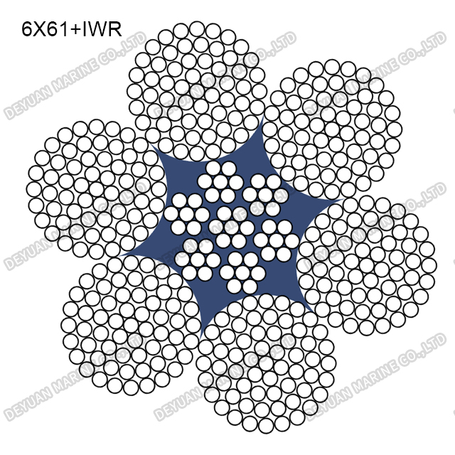6×61 Class Round Strand Wire Rope