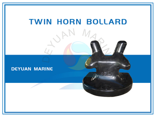 Ductile Cast Iron Twin Horn Bollard for Mooring