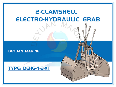 Electro-Hydraulic 2-Clamshell Grab Bucket