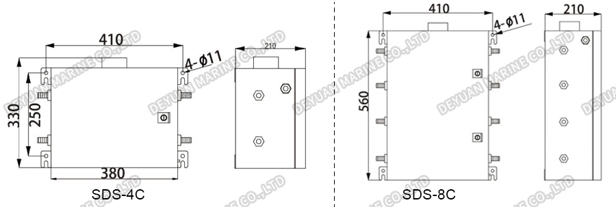 SDS-4C SDS-8C Collection Unit-DEYUAN MARINE2