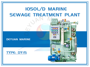 1050L/d Marine Sewage Treatment Plant 