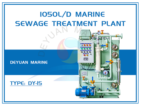 1050L/d Marine Sewage Treatment Plant 