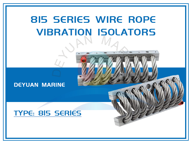 815 Series Wire Rope Vibration Isolators
