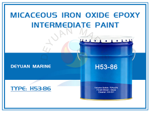 H53-86 Marine Micaceous Iron Oxide Epoxy Intermediate Paint