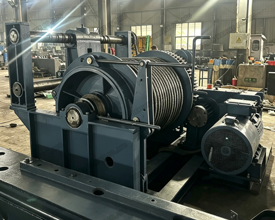 Single Drum Winch-DEYUAN MARINE 1