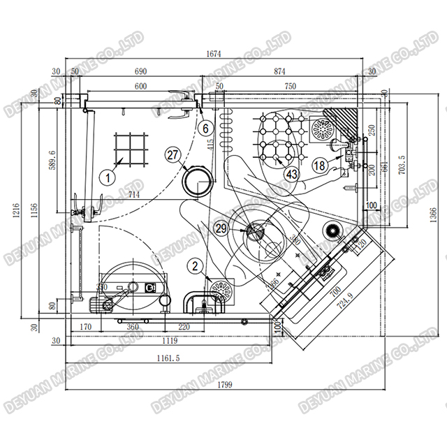 Marine Wet Sanitary Unit T3 Type