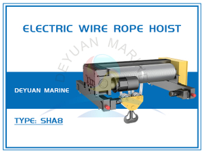 SHA8 Electric Wire Rope Hoist (20t-100t) 