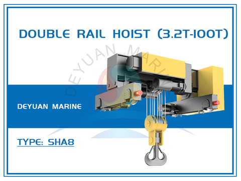 SHA8 Double Rail Hoist (3.2t-100t)