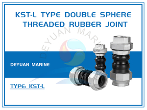 KST-L Type Double Sphere Threaded Rubber Joint