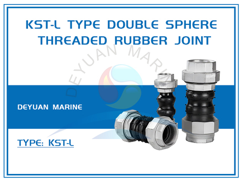 KST-L Type Double Sphere Threaded Rubber Joint