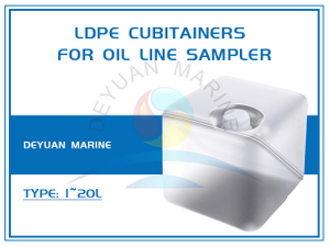 LDPE Cubitainers for Oil Line Sampler