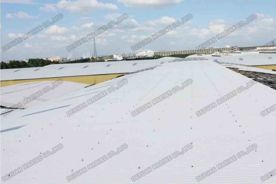 UPVC Single Layer Roof Sheet-DEYUAN MARINE4