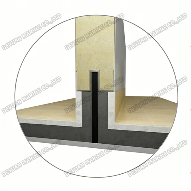 Panels For Division Bulkhead Between Wet Room