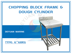 Chopping Block Frame & Dough Cylinder
