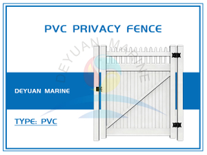PVC Privacy Fence Style