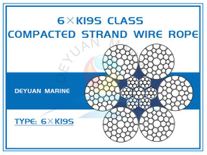 6×K19S Compacted Strand Wire Rope