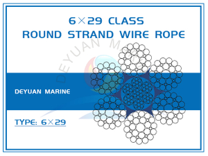 6×29 Class Round Strand Wire Rope