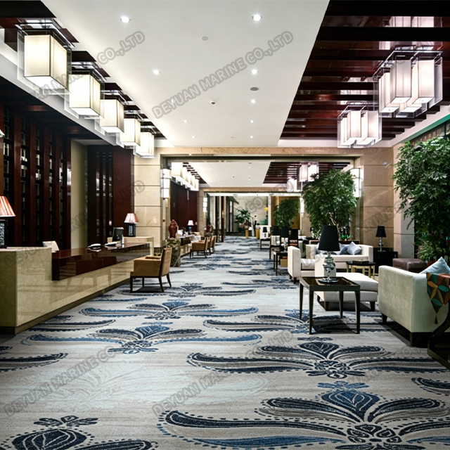 Slip-Resistant Marine Public Area Carpets