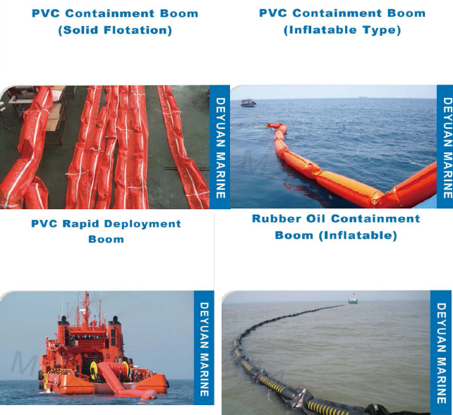 Containment Boom for Oil Spills and Above/Underwater Floating Objects