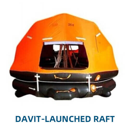 Davit-launched Raft