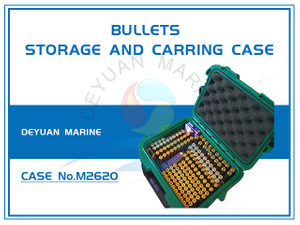 Customized M2620 Bullets Storage and Carring Guard Case