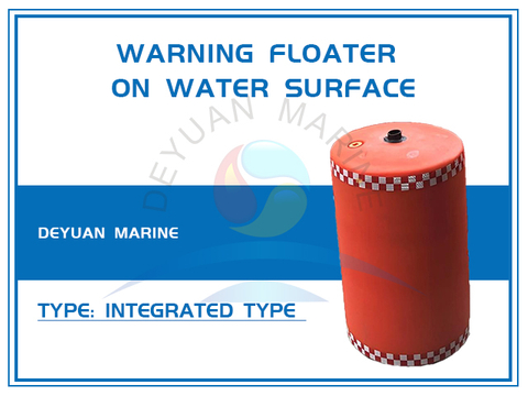 Integrated Warning Floater On Water Surface