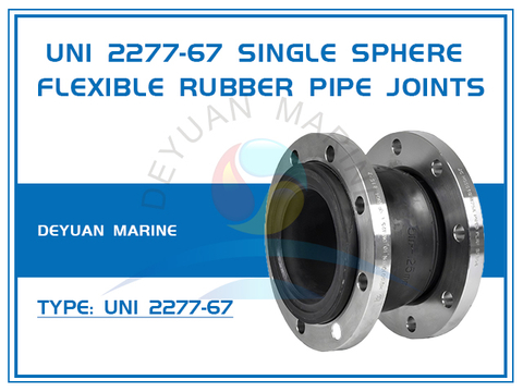 UNI 2277-67 PN10 Type Italian Standard Rubber Expansion Joint