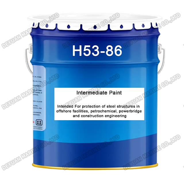 H53-86 Marine Micaceous Iron Oxide Epoxy Intermediate Paint