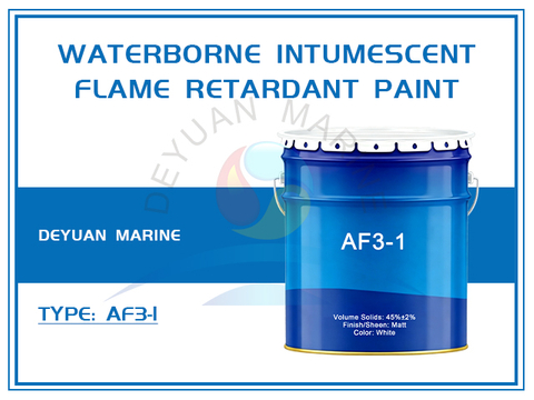 AF3-1 Marine Waterborne Intumescent Flame Retardant Paint