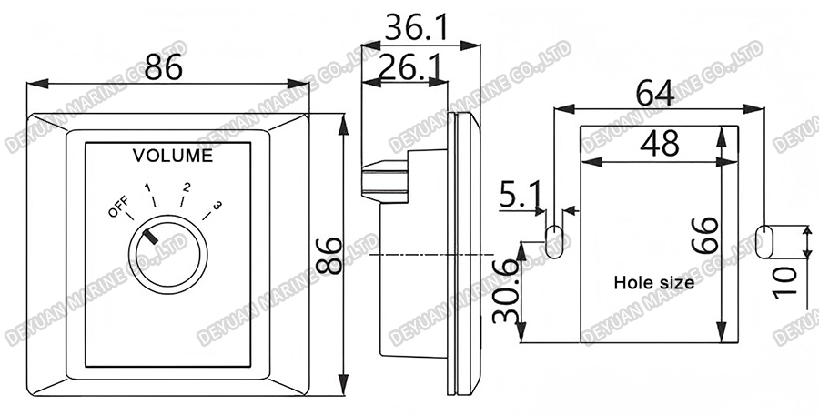 YL-1 Volume Regulator-DEYUAN MARINE3