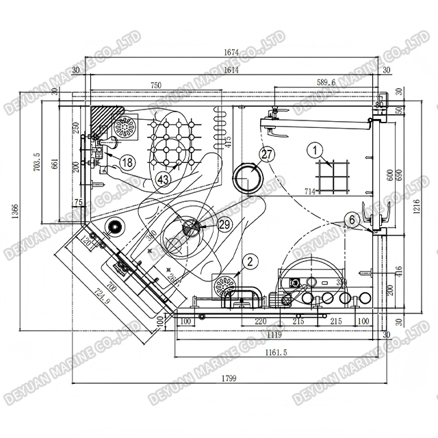 Marine Wet Sanitary Unit T1 Type