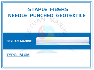 Staple Fibers Needle Punched Geotextile