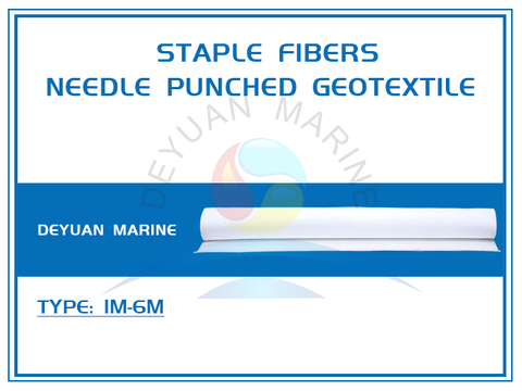 Staple Fibers Needle Punched Geotextile