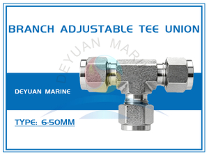 Branch Adjustable Tee Union