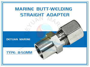 Marine Butt-Welding Straight Adapter 