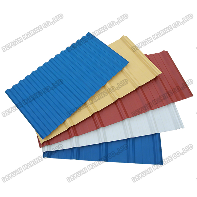 Anticorrosion UPVC Single Layer Roof Sheet