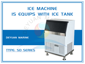 SD Series Ice Machine Is Equips With Ice Tank