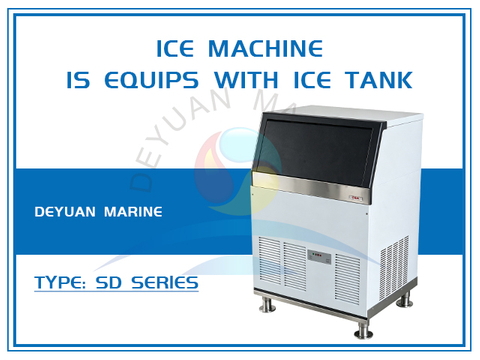 SD Series Ice Machine Is Equips With Ice Tank