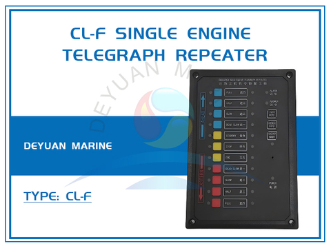 CL-F Single Engine Telegraph Repeater for Engine Telegraph System