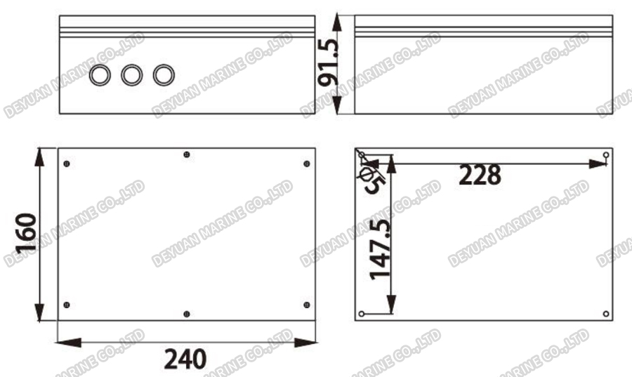 YK-D Wheel House Unit-DEYUAN MARINE2