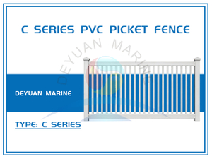 C Series PVC Picket Fence
